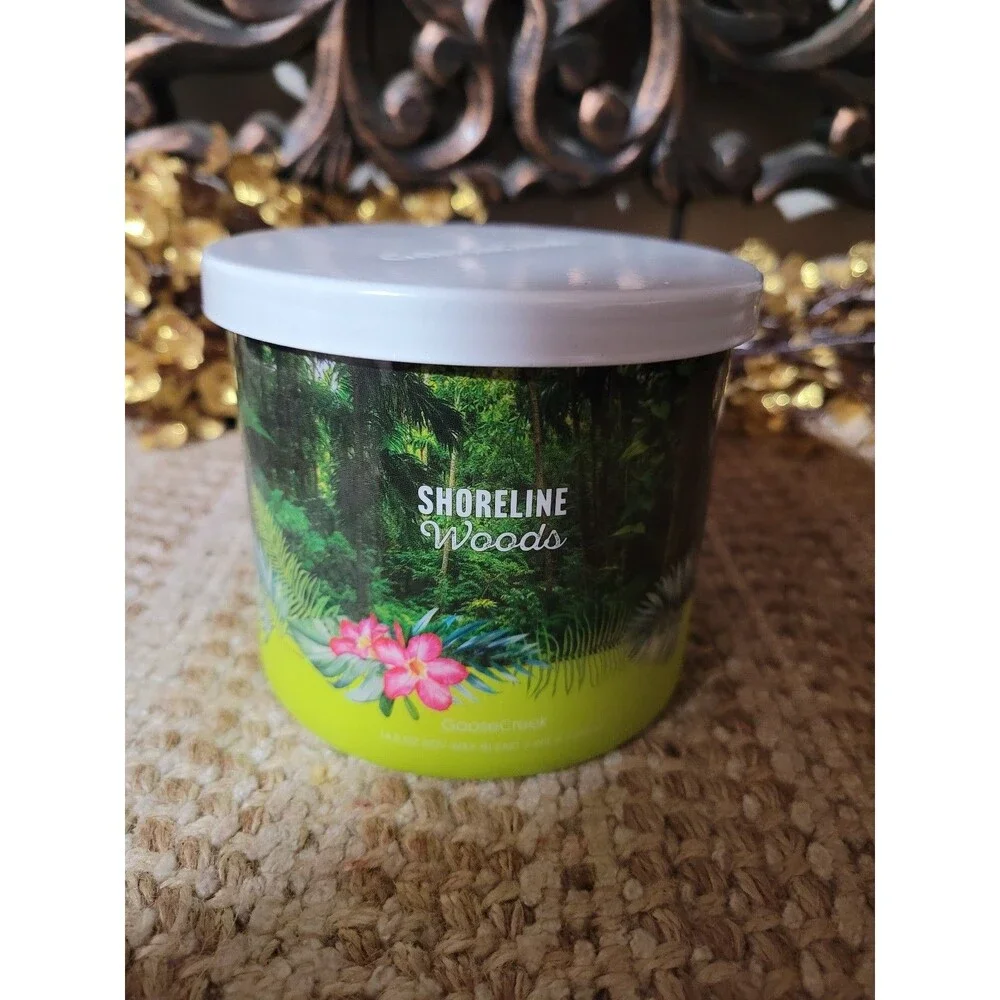 Shoreline Woods - Goose Creek 3-wick Candle